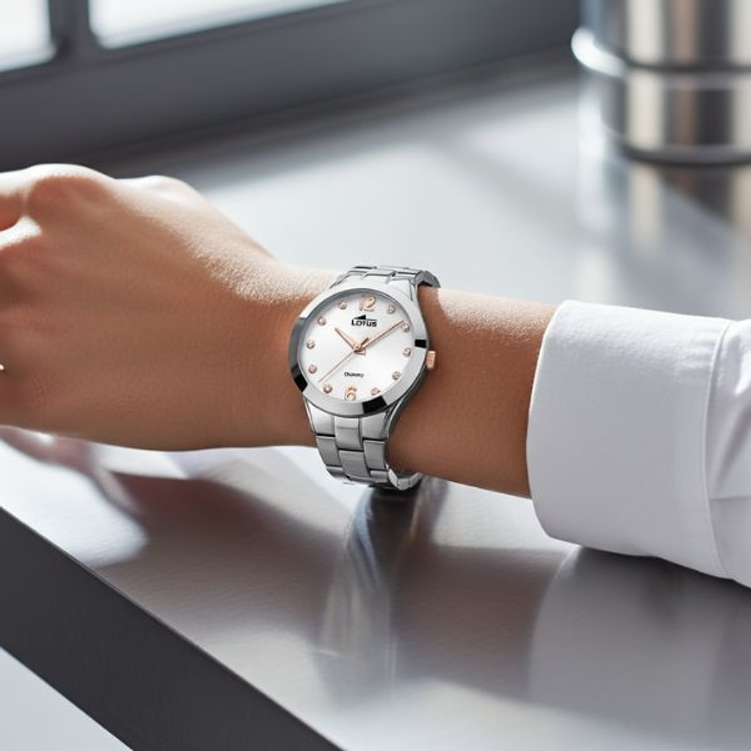 Lotus 18884/1 Reloj Mujer Acero Plateado 3