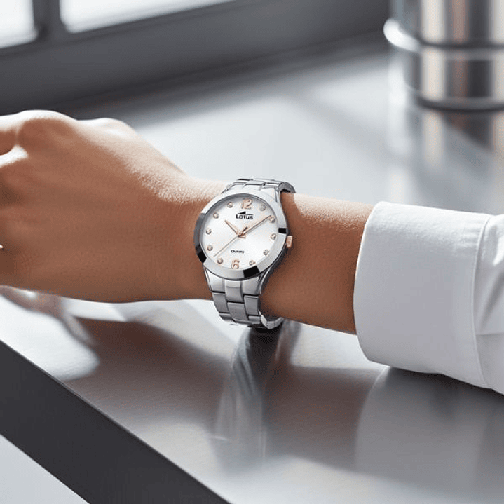 Lotus 18884/1 Reloj Mujer Acero Plateado 3