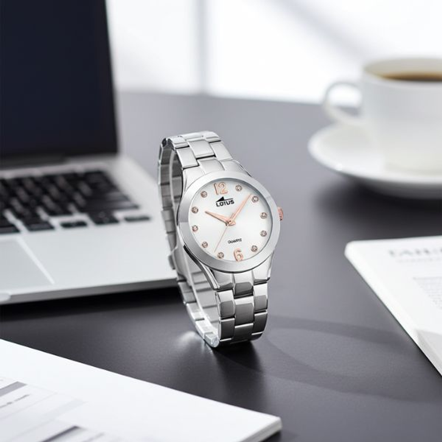 Lotus 18884/1 Reloj Mujer Acero Plateado 4