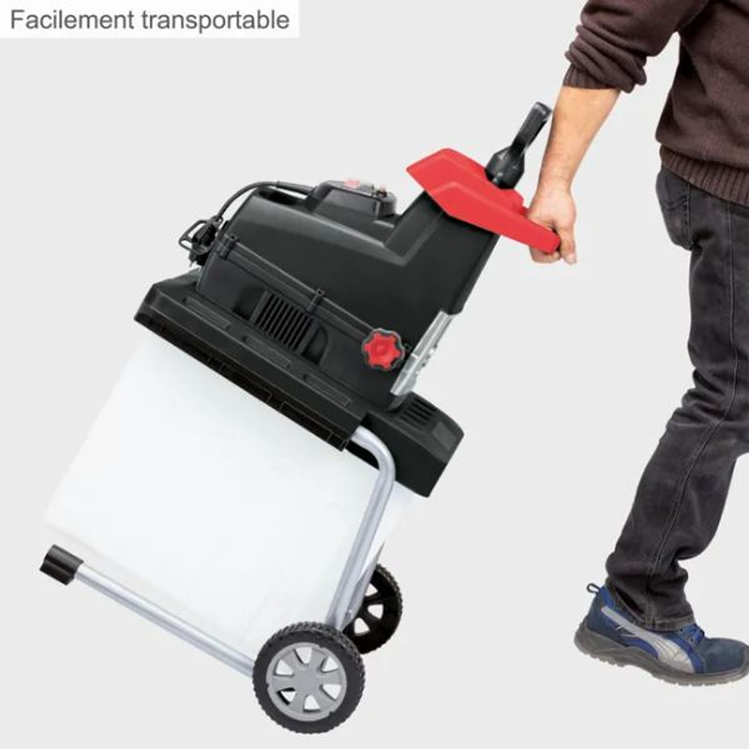 Scheppach GS60 Trituradora Eléctrica 2800W para Jardín 3