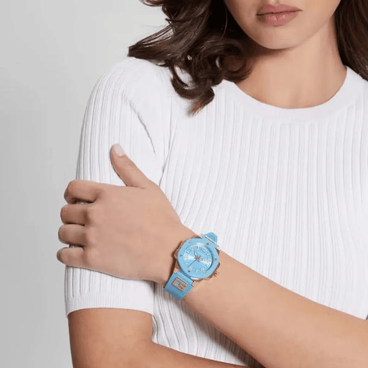 Guess GW0555L3 Reloj Mujer Azul 38 mm 4