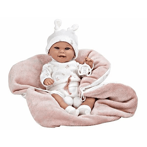 Arias Elegance Muñeco Bebé 35 cm con Manta
