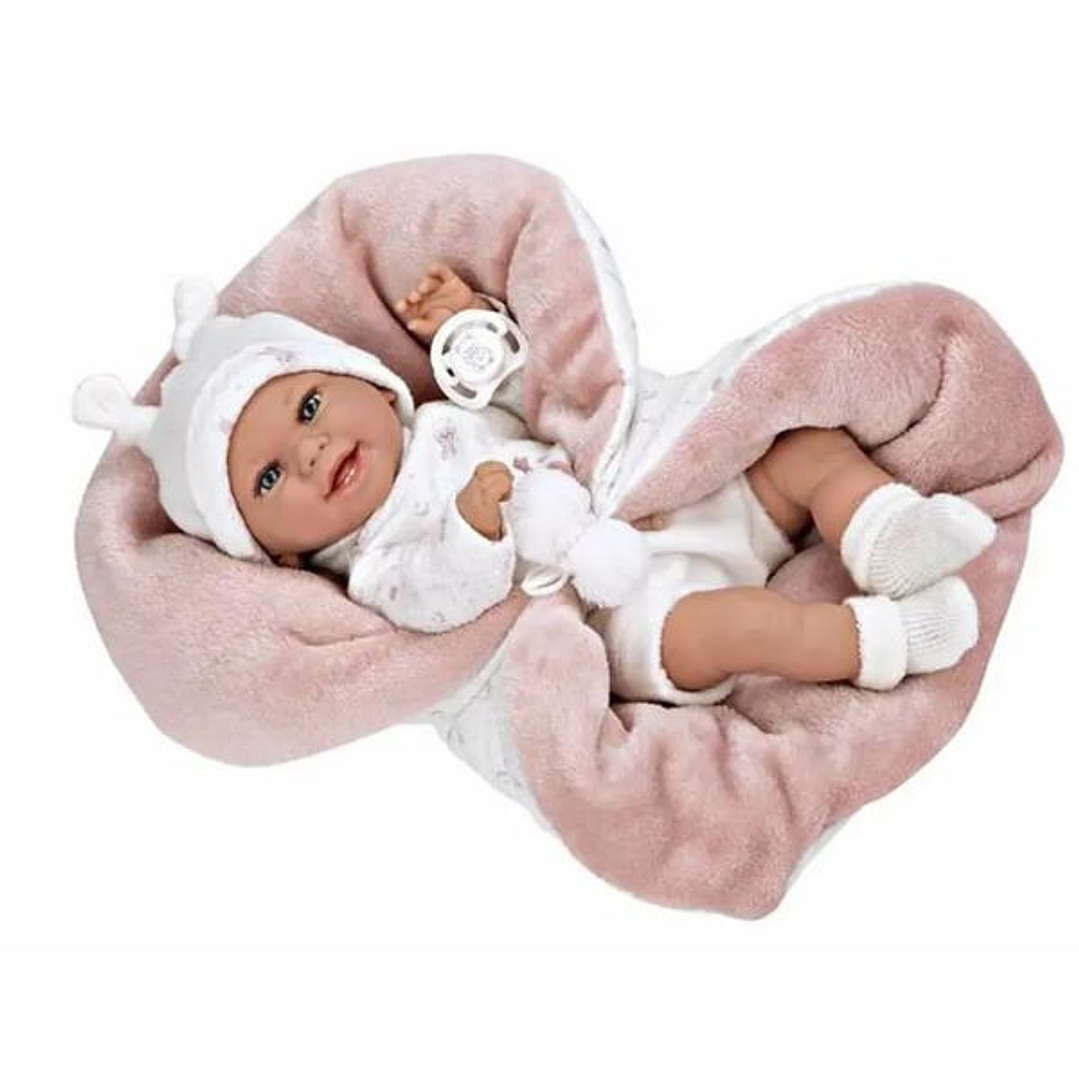 Arias Elegance Muñeco Bebé 35 cm con Manta 3