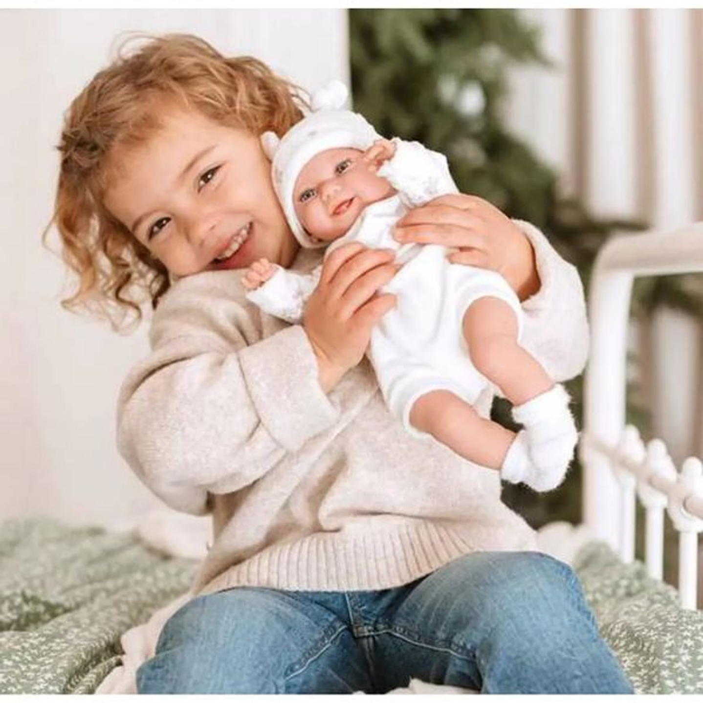 Arias Elegance Muñeco Bebé 35 cm con Manta 7