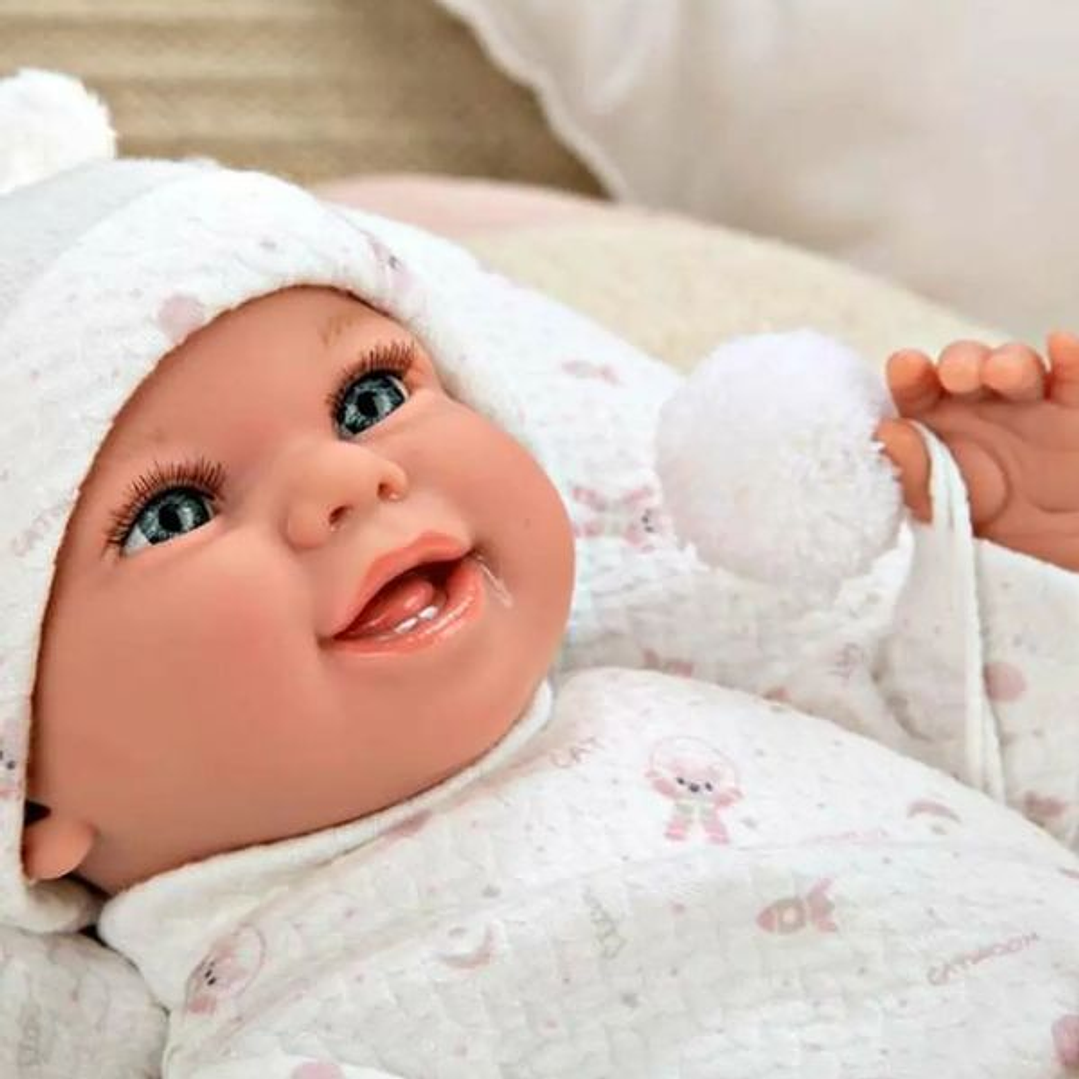 Arias Elegance Muñeco Bebé 35 cm con Manta 9