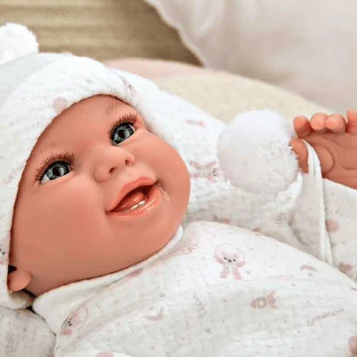 Arias Elegance Muñeco Bebé 35 cm con Manta 9