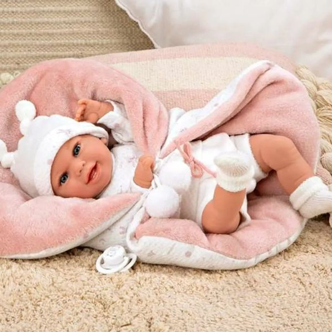 Arias Elegance Muñeco Bebé 35 cm con Manta 12