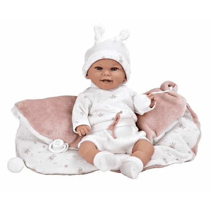 Arias Elegance Muñeco Bebé 35 cm con Manta 14
