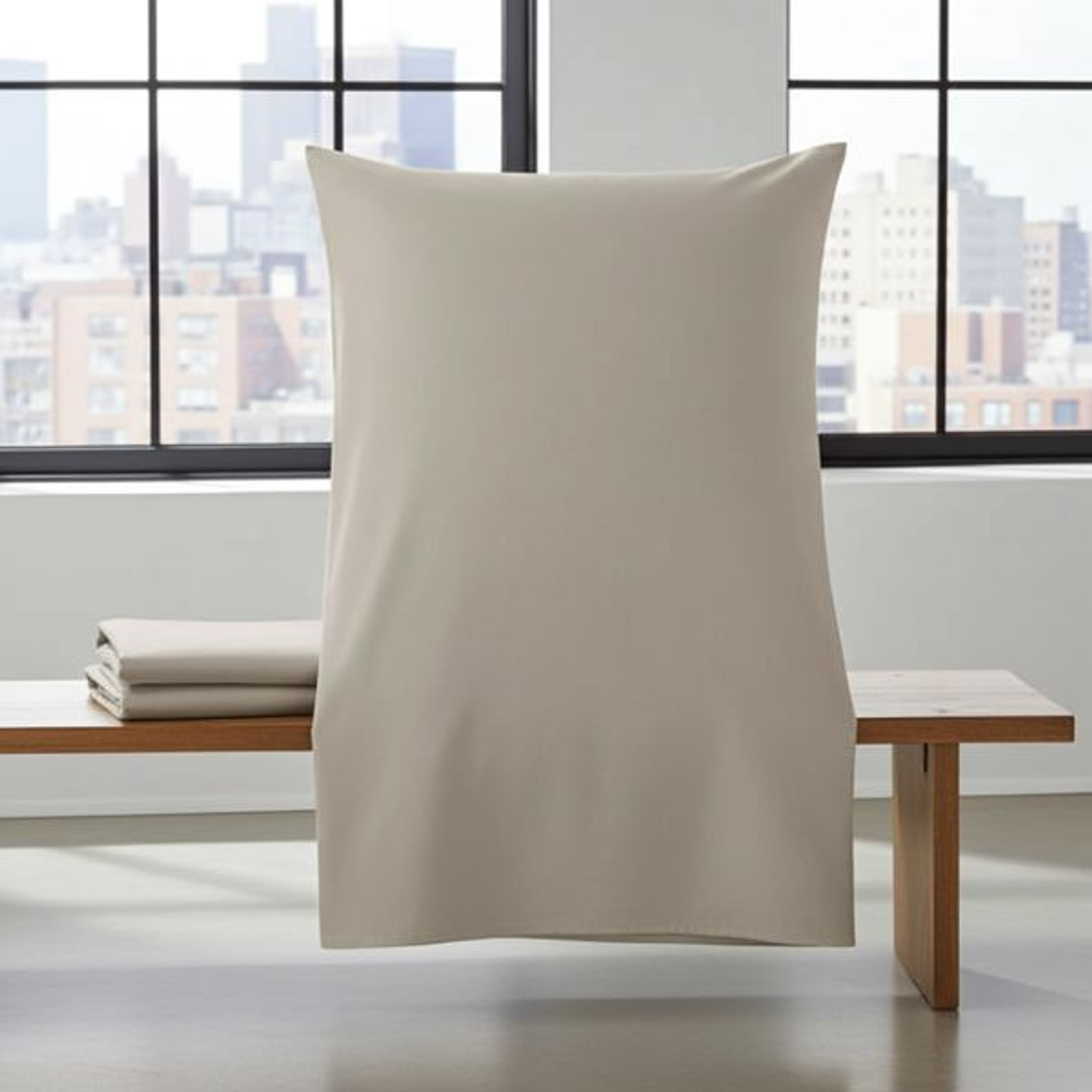 Hosteline Iris Premium Juego de Sábanas 180 Gris Perla 3