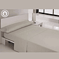 Hosteline Iris Premium Juego de Sábanas 180 Gris Perla - Miniatura 1