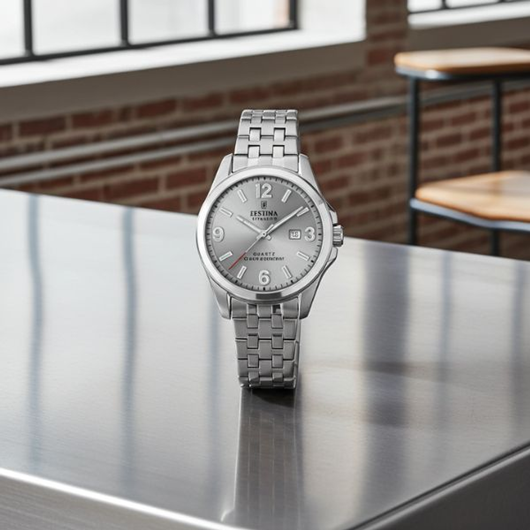 Festina F20697/2 Reloj Titanio Gris Hombre 3