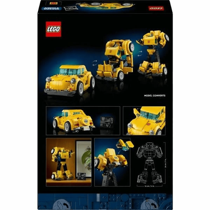 Transformers Bumblebee Lego Icons 10338 Construcción 18+ 10