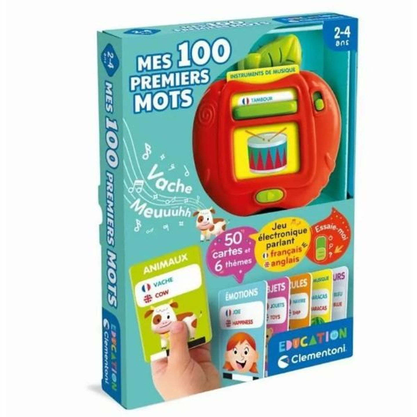 My First 100 Words Bilingual Clementoni Juguete Educativo 5