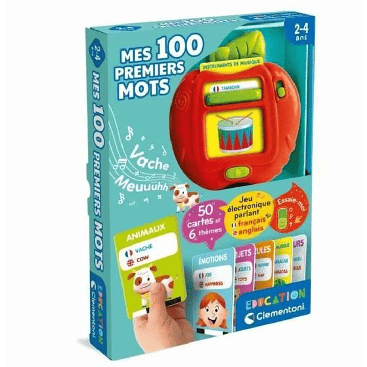 My First 100 Words Bilingual Clementoni Juguete Educativo 5