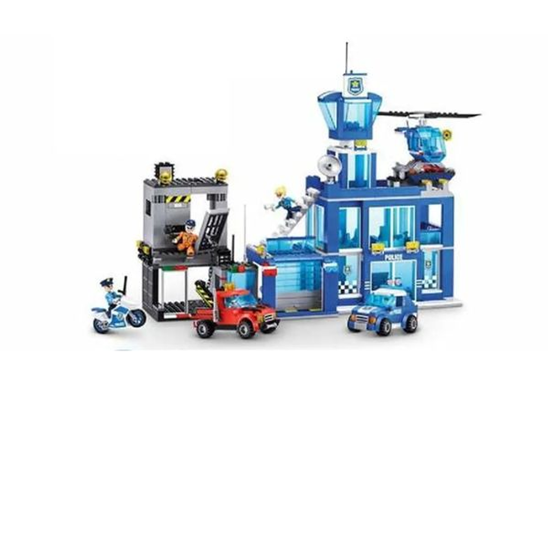 Zuru Set Construcción Comisaría Policía 889 Piezas 6