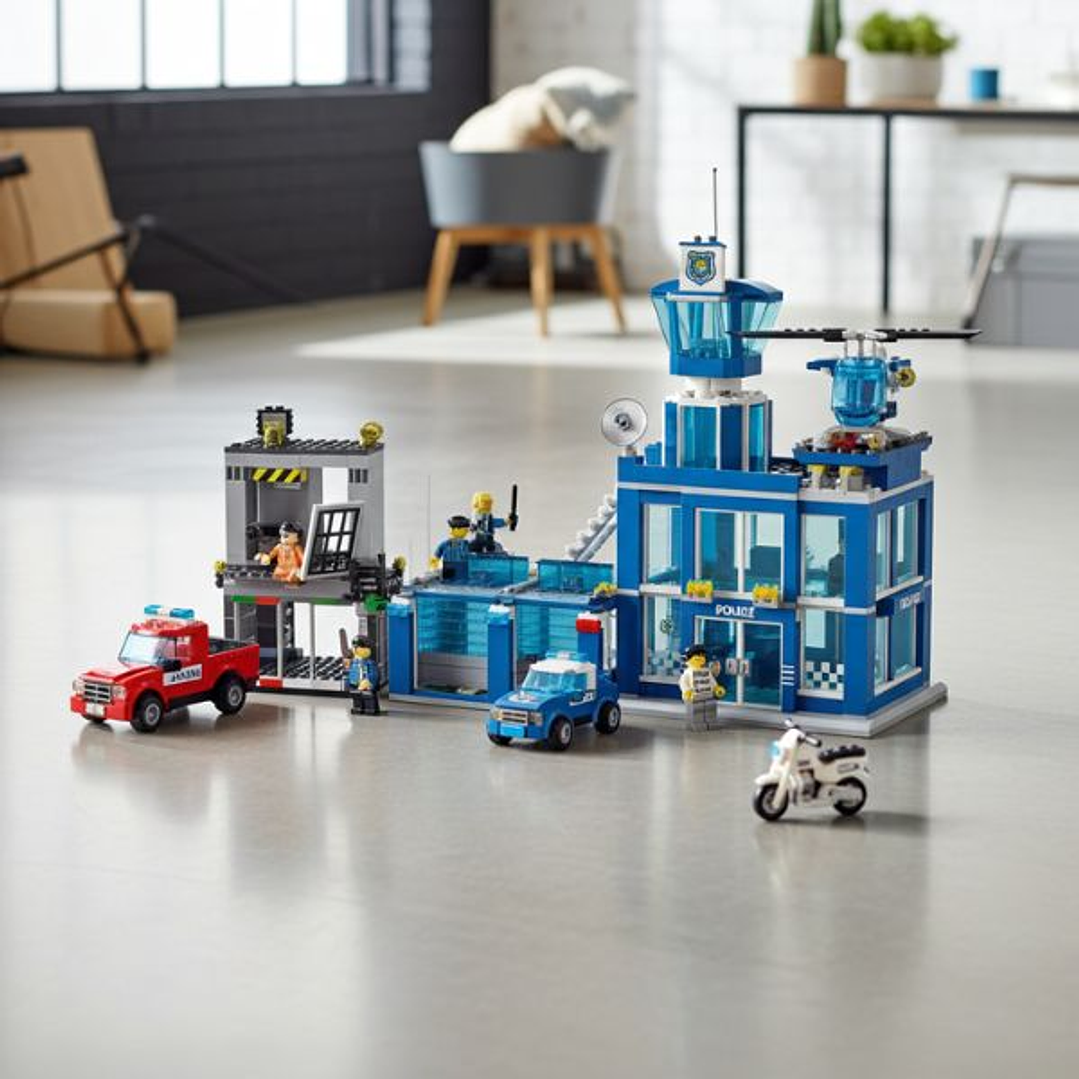 Zuru Set Construcción Comisaría Policía 889 Piezas 3