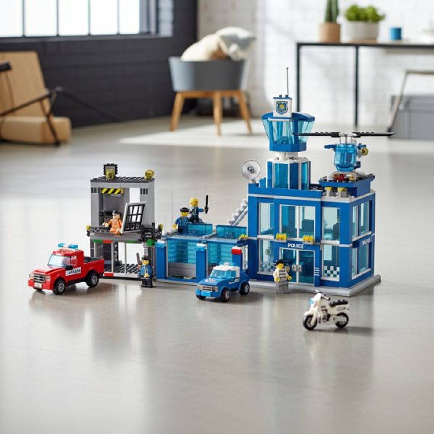 Zuru Set Construcción Comisaría Policía 889 Piezas 3