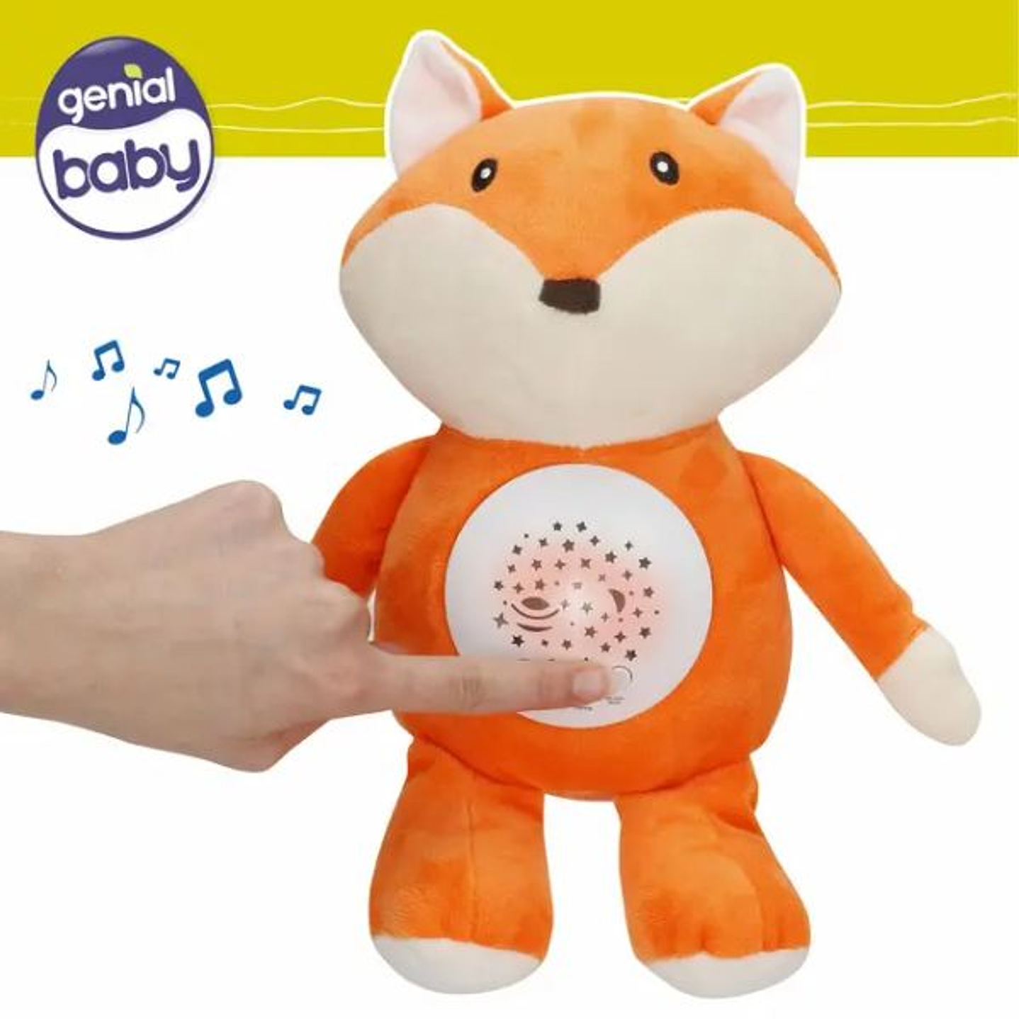 Colorbaby Peluche con Proyector LED y Sonidos Bebé 5