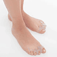 Separadores de Dedos Relajantes de Gel InnovaGoods 2 Unidades | Correctores Ergonómicos para Pies - Miniatura 2