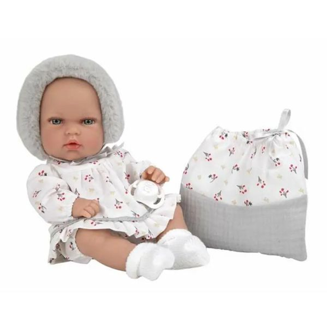 Arias Elegance Muñeca Bebé 30 cm Color Gris 1