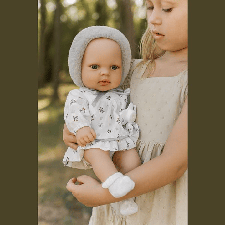 Arias Elegance Muñeca Bebé 30 cm Color Gris 4