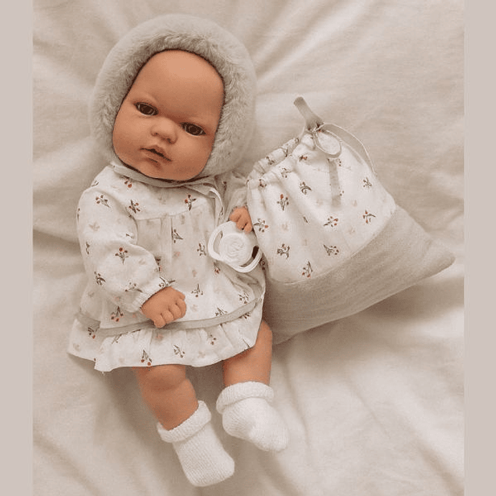 Arias Elegance Muñeca Bebé 30 cm Color Gris 3