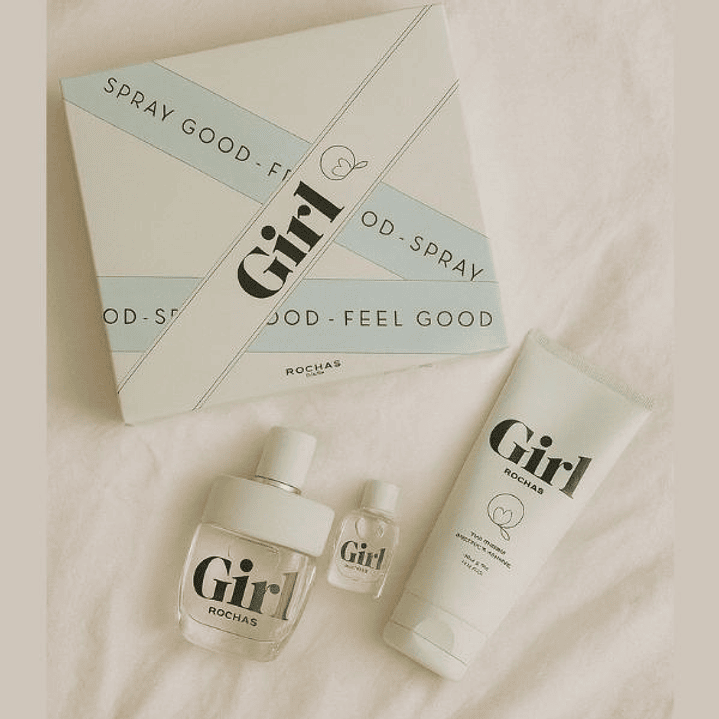 Rochas Girl Set Mujer 3 Piezas con Gel 3