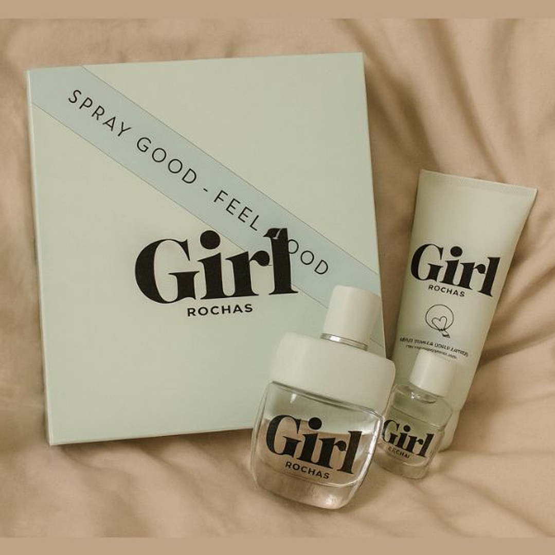 Rochas Girl Set Mujer 3 Piezas con Gel 5