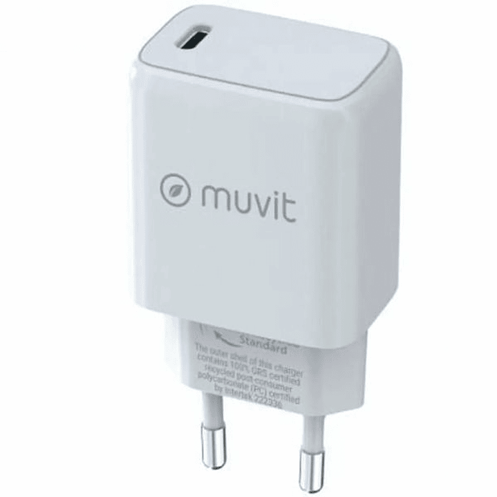 Muvit Cargador de Pared USB-C PD 30W 2