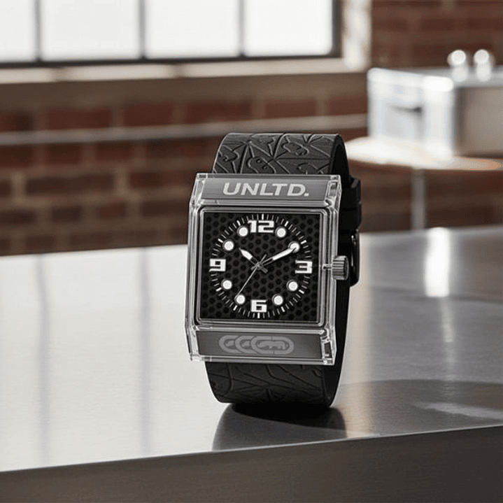 Marc Ecko E08513G6 Reloj Hombre Silicona 44 mm 5