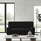 Hosteline OLIMPO Funda Negra Sofá 2 Plazas - Miniatura 7