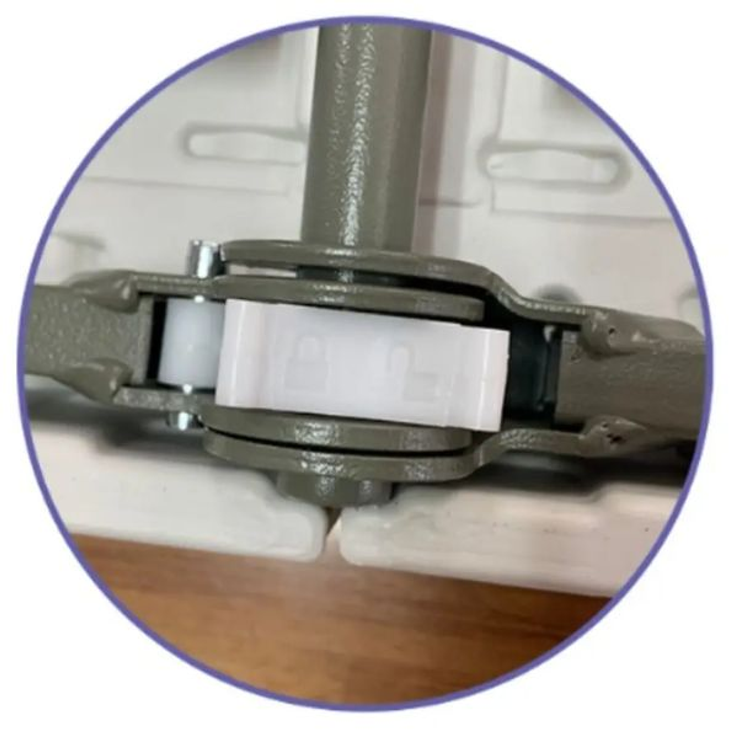 Marbueno Mesa Plegable Gris 70x180 5