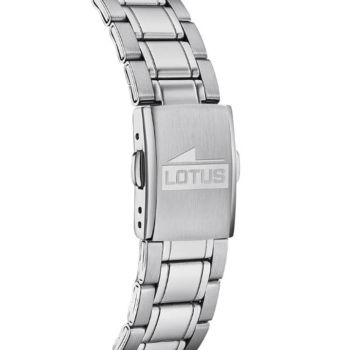 Lotus 18580/6 Reloj Hombre Plateado Azul 2