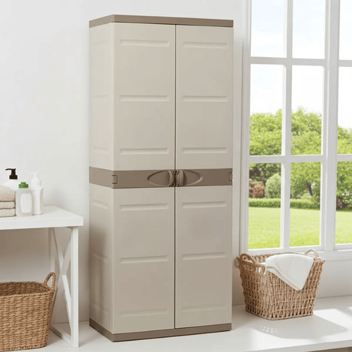 Armario Plastiken Titanio Resina 176x70x45 cm 3