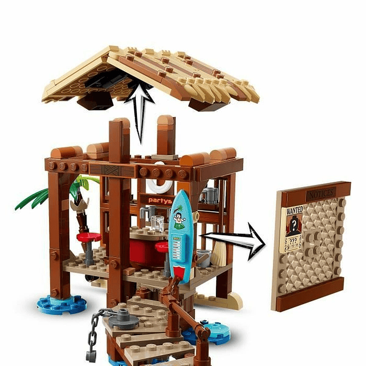 LEGO 75636 Cabaña Molino One Piece Construcción 6
