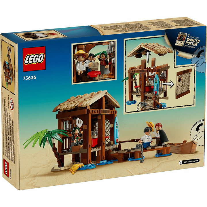 LEGO 75636 Cabaña Molino One Piece Construcción 8