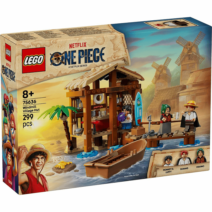 LEGO 75636 Cabaña Molino One Piece Construcción 9
