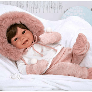Zoe Elegance Muñeca Bebé 45 cm con Peso