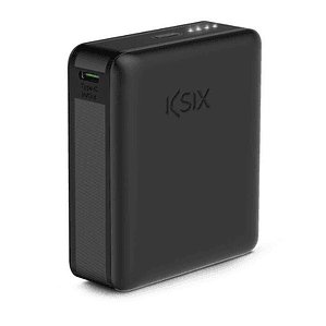 KSIX Powerbank 10000 mAh Negro Ultra Compacta