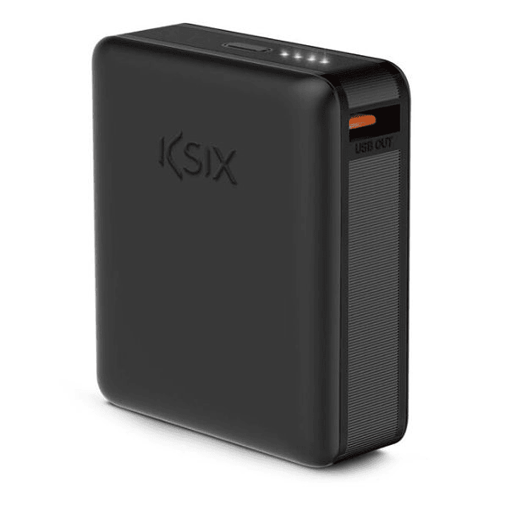 KSIX Powerbank 10000 mAh Negro Ultra Compacta 2