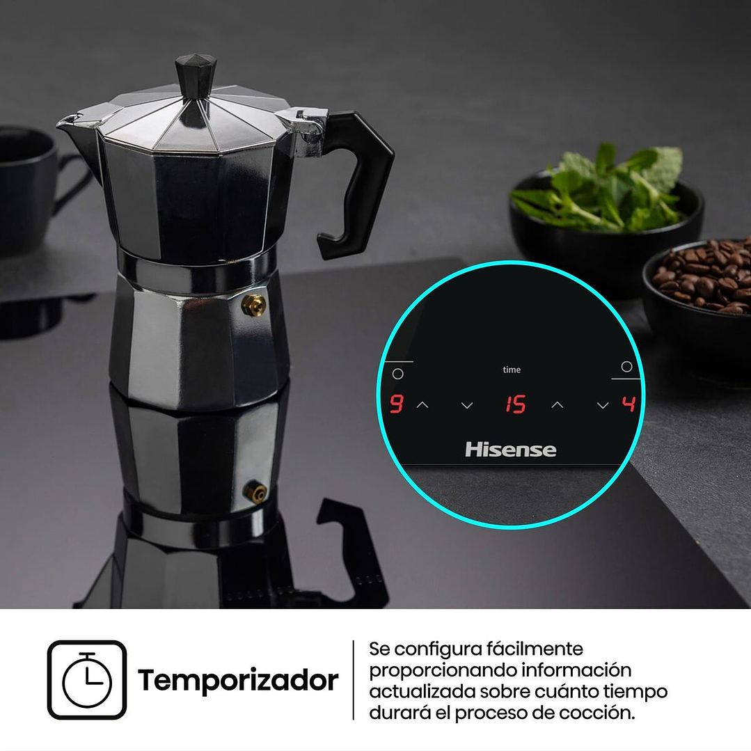 Hisense E6332BSCE Placa Inducción 59 cm 7