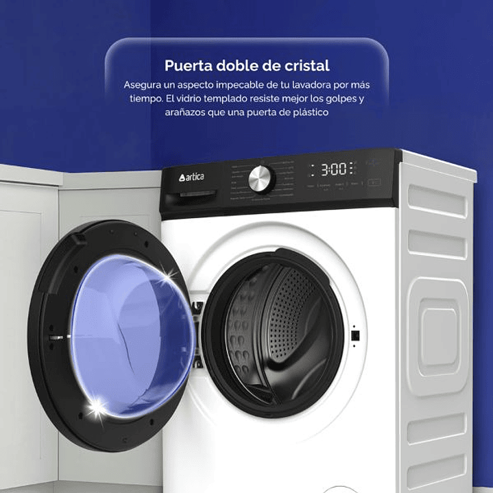 Artica AAQUALINE61200AB Lavadora 6 kg Clase A 8