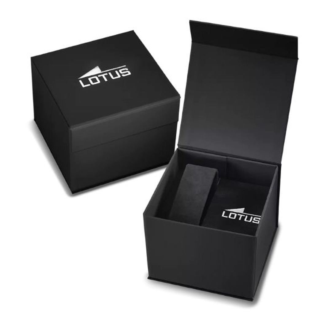 Lotus 18801/2 Reloj Hombre Esfera Negra 5