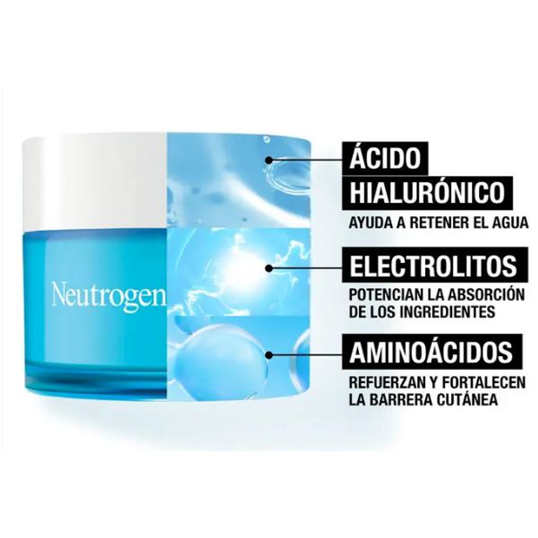 Crema Facial Hidratante Neutrogena Hydro Boost Gel 50 ml | Hidratación Intensa para Todo Tipo de Piel 2