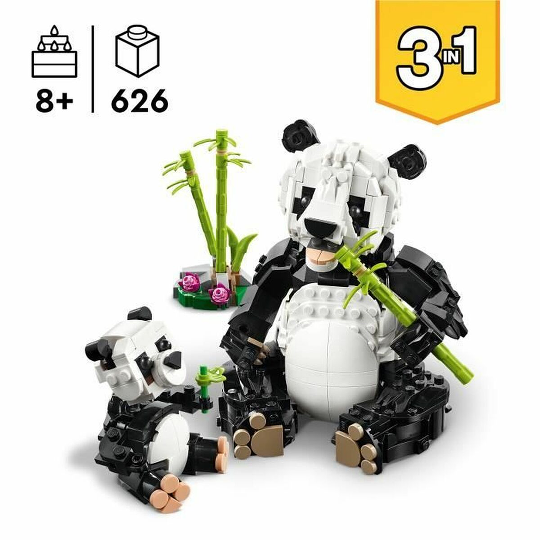 LEGO 31165 Fauna Salvaje 3 Modelos en 1 2