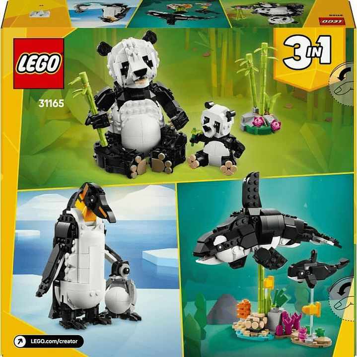 LEGO 31165 Fauna Salvaje 3 Modelos en 1 12