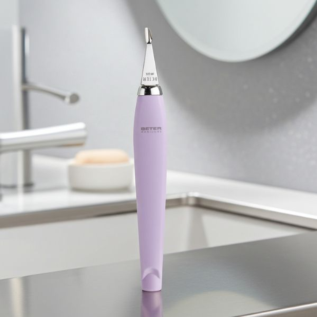 Corta Cutículas Beter Lila – Precisión y Cuidado para una Manicura Impecable 2