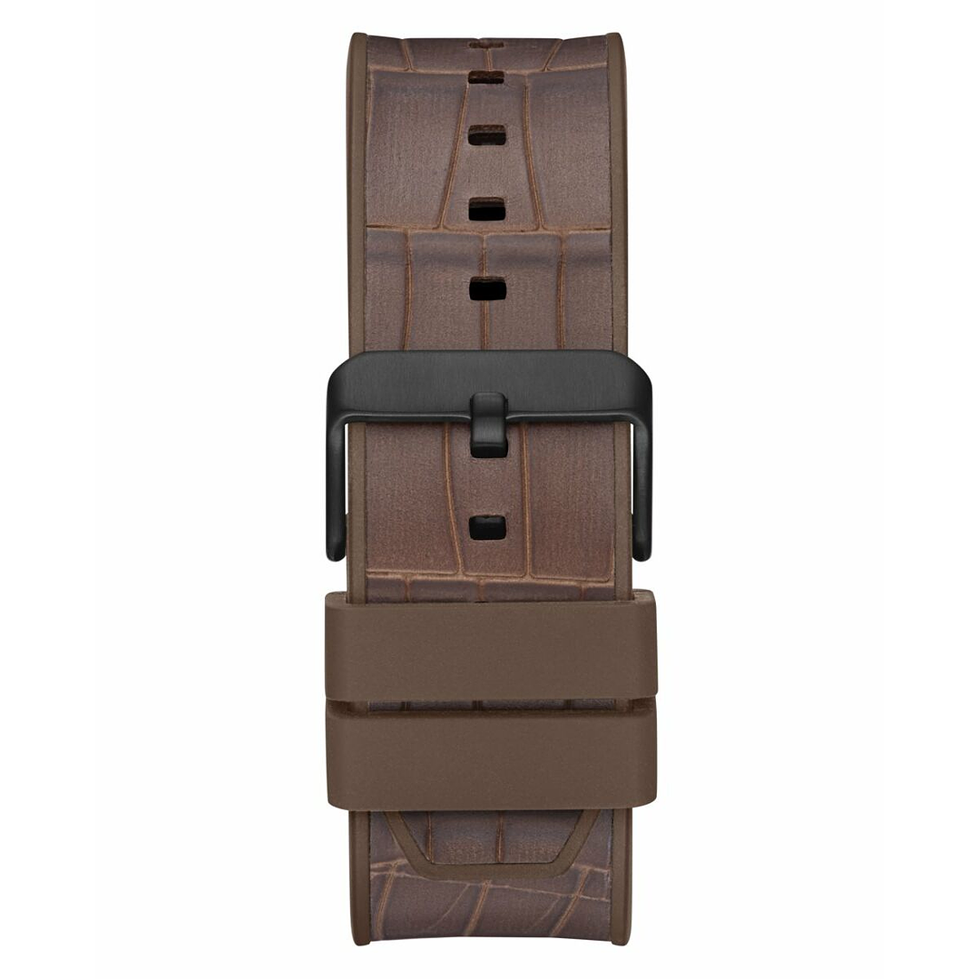 Guess GW0326G2 Reloj Hombre Silicona Marrón 3