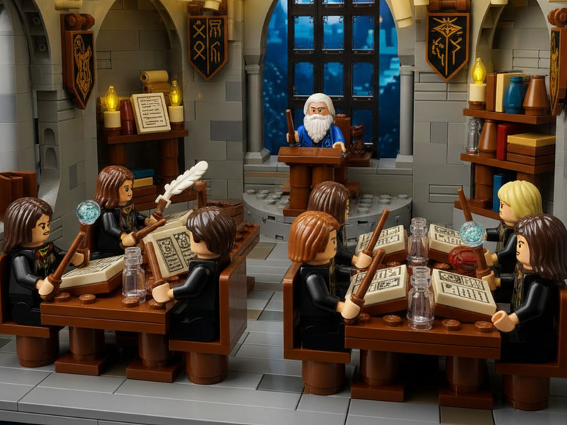 Clase de Encantamientos Hogwarts: análisis experto del set Harry Potter LEGO 76442