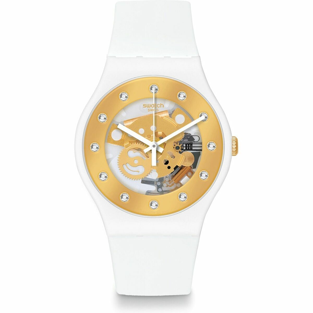 Swatch Reloj de Pulsera Mujer Estilo Glam SUNRAY GLAM SUOZ148 1
